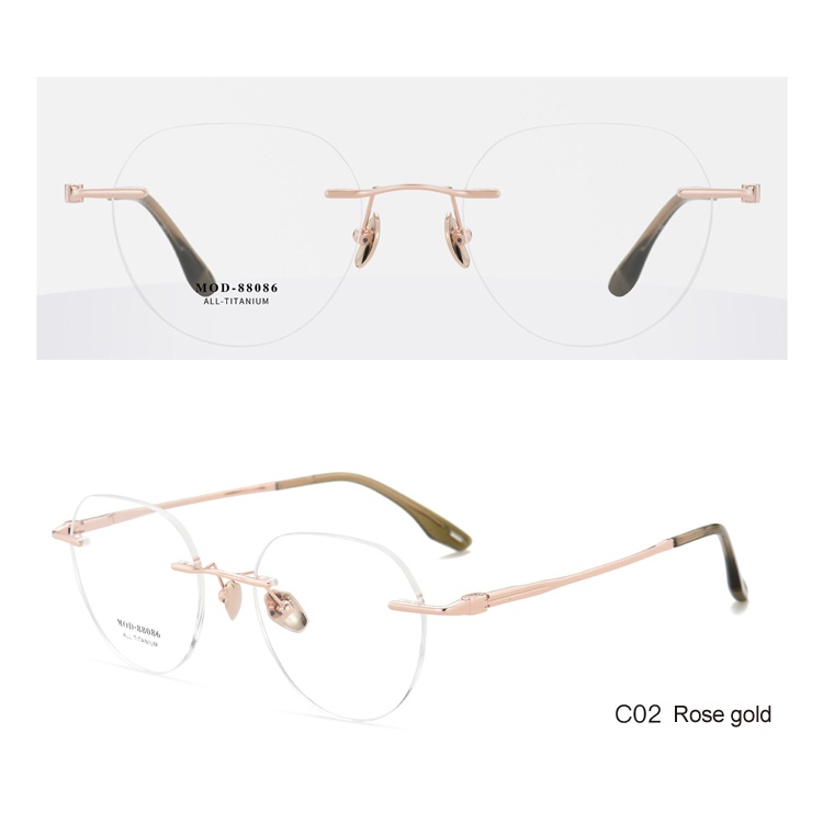 Metal optical frame