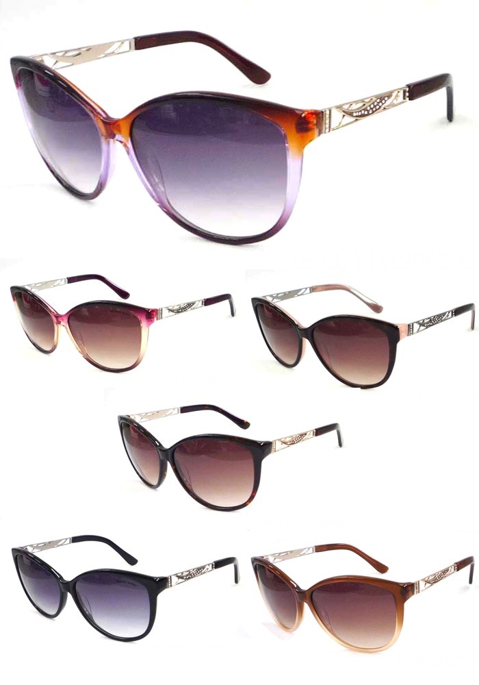 Web Black Acetate Sunglasses