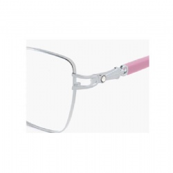 Metal optical frame clip-on
