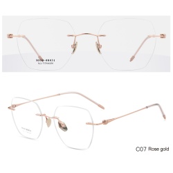 Metal optical frame