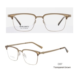 Metal optical frame
