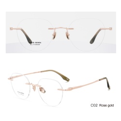 Metal optical frame
